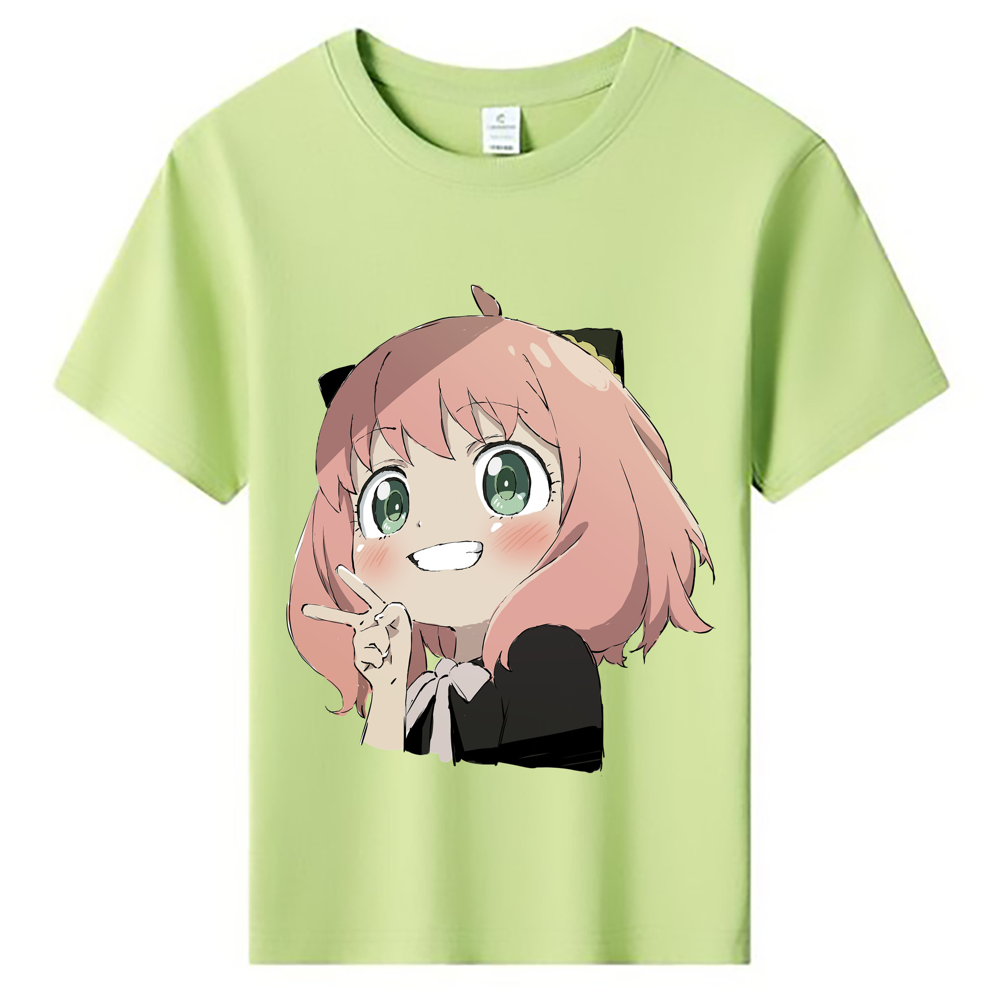 （画像用） SPY×FAMILY间谍家家酒 綿100％キッズTシャツ（フロントプリント）